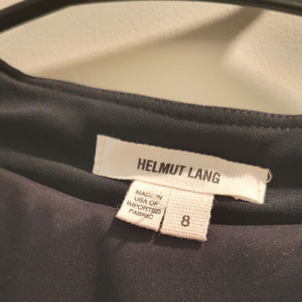 Helmut Lang Size 8 Black Single Button Jacket Bla… - image 2